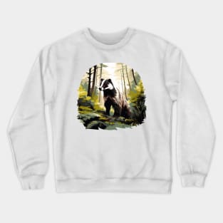 Badger Lover Crewneck Sweatshirt